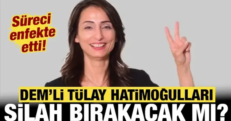 Süreci enfekte etti: DEM li Hatimoğulları da silah bırakacak mı?