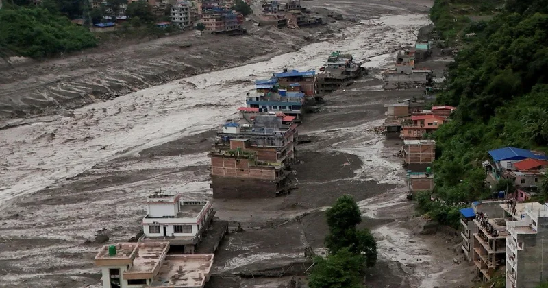 DSÖ: Nepal deki sel nedeniyle 6 sağlık tesisi hasar gördü, 8 sağlık çalışanı kayboldu