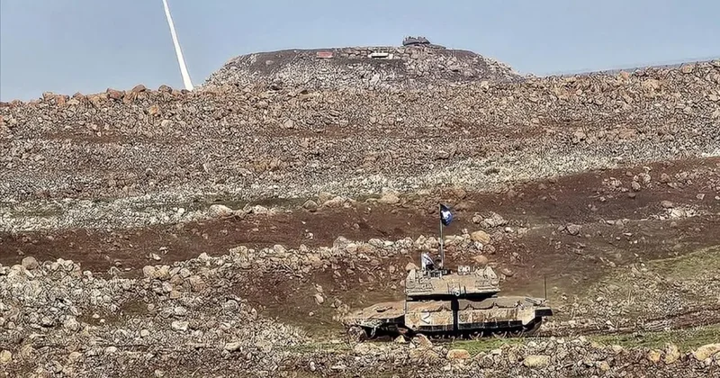 İsrail komşu ülkeye askeri araçlarla girdi!