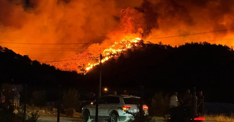 Fethiye de orman yangını! Ekipler harekete geçti Sözcü Gazetesi