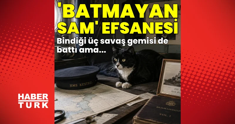 Bindiği üç savaş gemisi de battı ama o hepsinden sağ çıktı! Mucize kedi ‘Batmayan Sam’ efsanesi