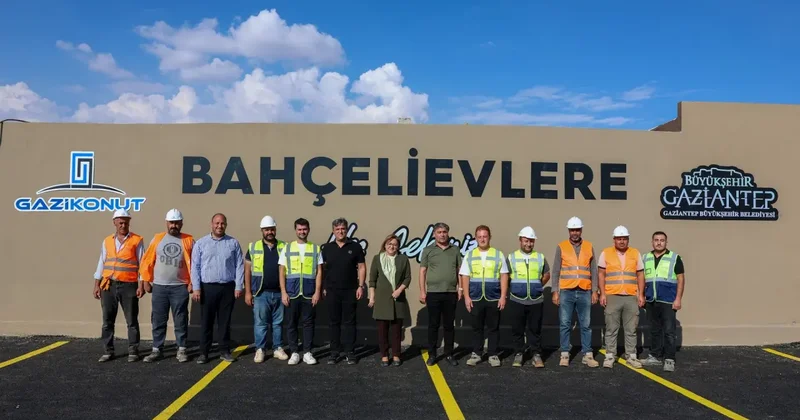 Başkan Şahin, Bahçelievler proje alanında örnek dairenin tanıtımını yaptı