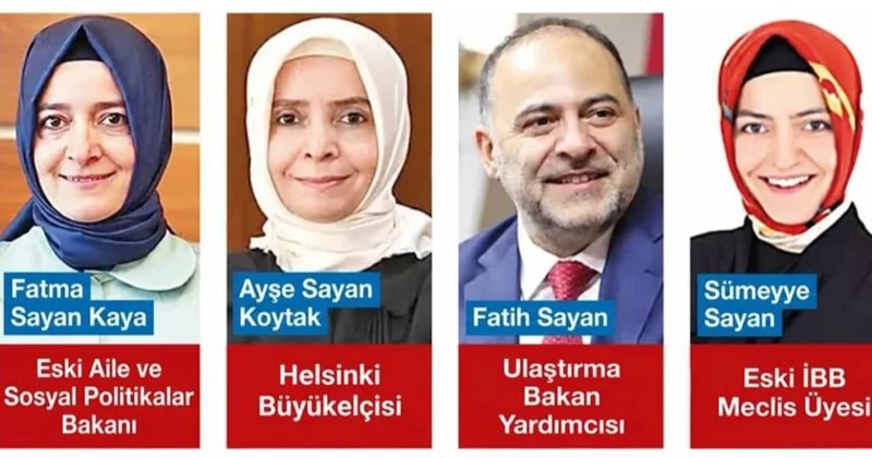 AKP’nin imtiyazlı ailesi Sayan kardeşler Sözcü Gazetesi