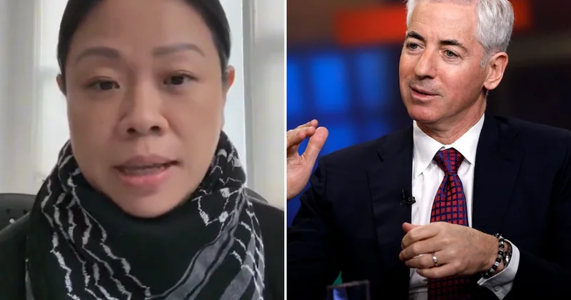 Kefiye takan kadın, işten atılmasından İsrail destekçisi Bill Ackman ı sorumlu tuttu