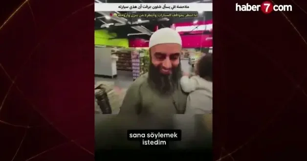 Aracına çarptık dediler, o ise Allah a tevekkül etti! Verdiği cevap beğeni topladı