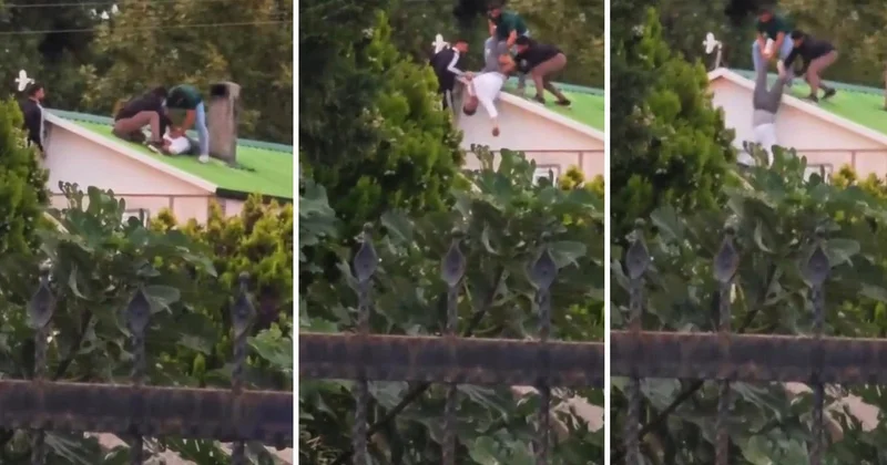Akıma kapılan vatandaşın acı sonu! Kamera her şeyi anbean kaydetti