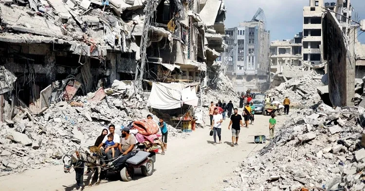 Gazze’de 61 milyon tonluk enkaz