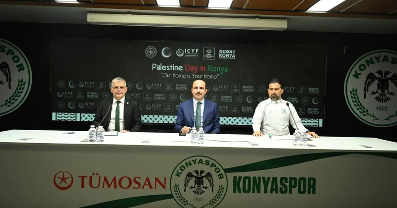 Konyaspor da Filistin maçı heyecanı! Herkesi davet ettiler: Biletler bedava