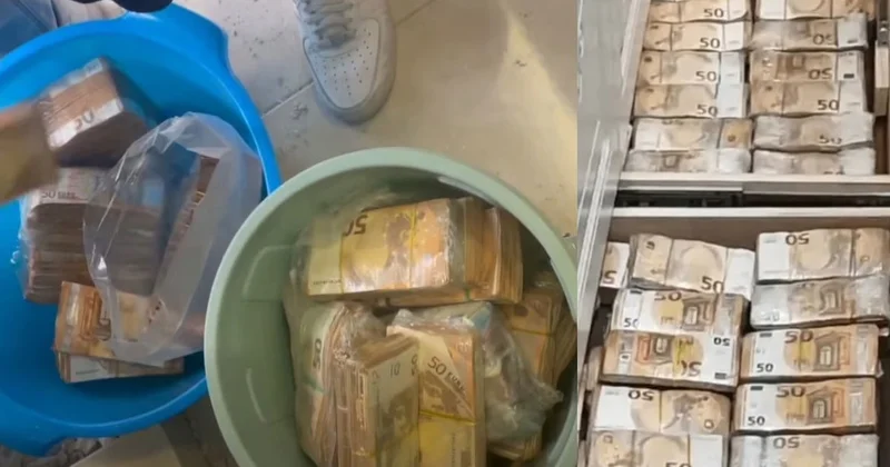 Evin duvarından 178 milyon lira çıktı: Kovayla taşıdılar Sözcü Gazetesi