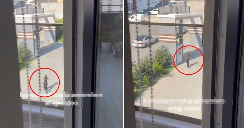 Komşuları, erkek arkadaşıyla buluşan genç kızı gizlice kayda alıp...