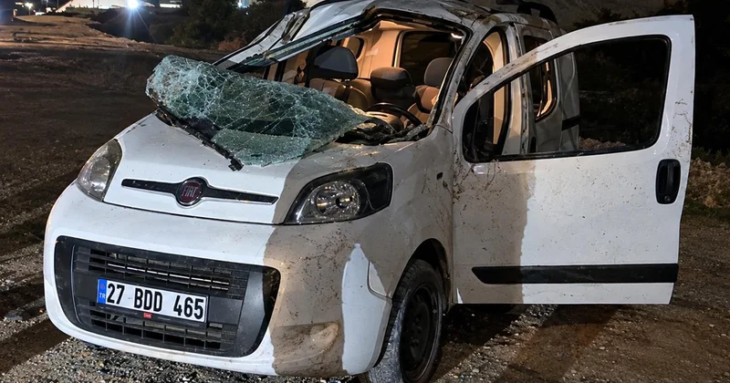 Gaziantep te daha önce 7 kişinin öldüğü yolda yeni kazada 6 kişi yaralandı