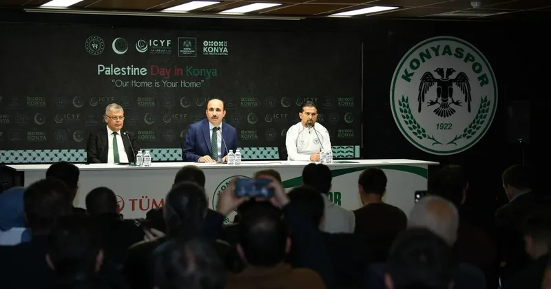 Konyaspor dan taraftara çağrı! Gazzelilerden ve Filistin davasından asla vazgeçmeyeceğiz