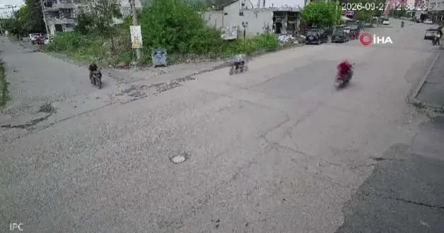 Dayı öyle yola çıkılır mı? Çarpıştığı yaşlı adama yerdeyken böyle isyan etti