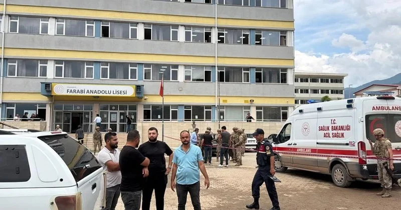 Osmaniye de öğretmene okul bahçesinde silahlı saldırı