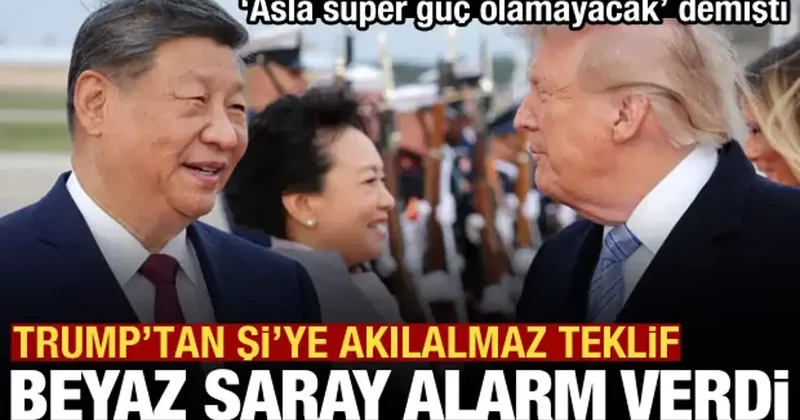 Trump tan Şi ye şaşırtan teklif: Silah ister misin?
