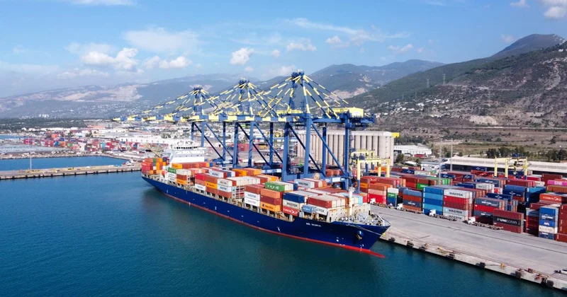 Depremlerden etkilenen Hatay 9 aylık ihracatta Doğu Akdeniz in lideri