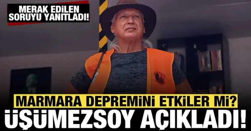 Şener Üşümezsoy dan Balıkesir depremi açıklaması: Marmara depremini etkiler mi?