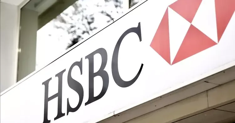 HSBC nin kârı sert düştü