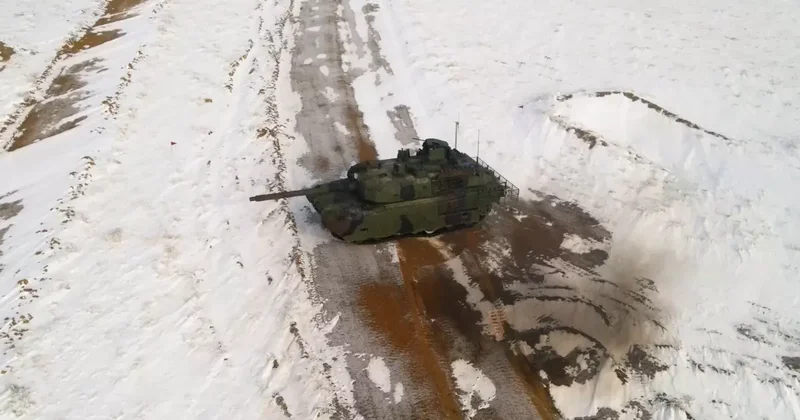 Milli Tank Altay ın Silah Sistemleri Teslim Edildi