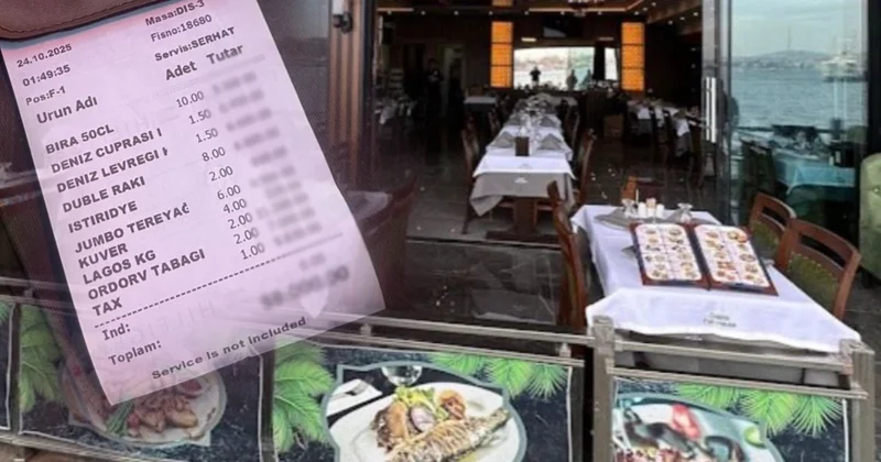 4 kişilik yemek için istenen hesap dumura uğrattı Sözcü Gazetesi