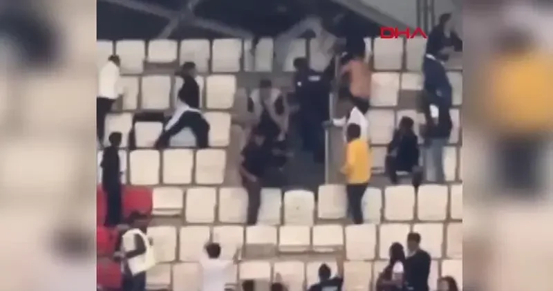 Tribün şiddetinin görüntüsü ortaya çıktı