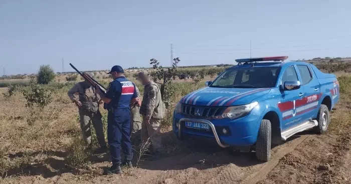 Jandarmadan av yasağına uymayan şahsa işlem