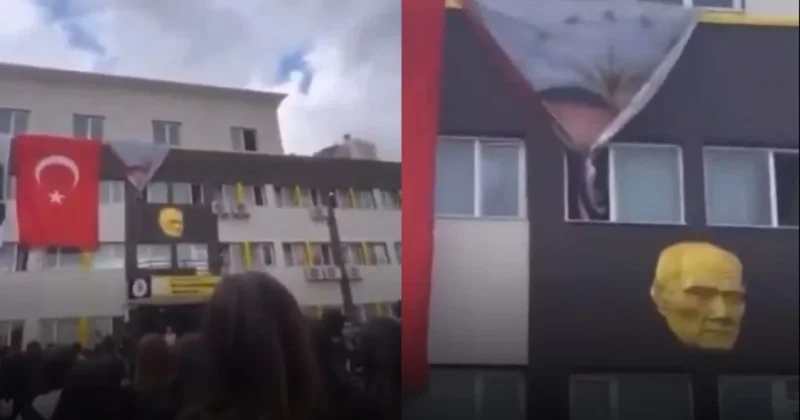 Lise öğrencilerinden Erdoğan posterine tepki Sözcü Gazetesi