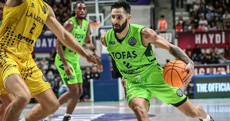 TOFAŞ evinde Tenerife ye kaybetti!