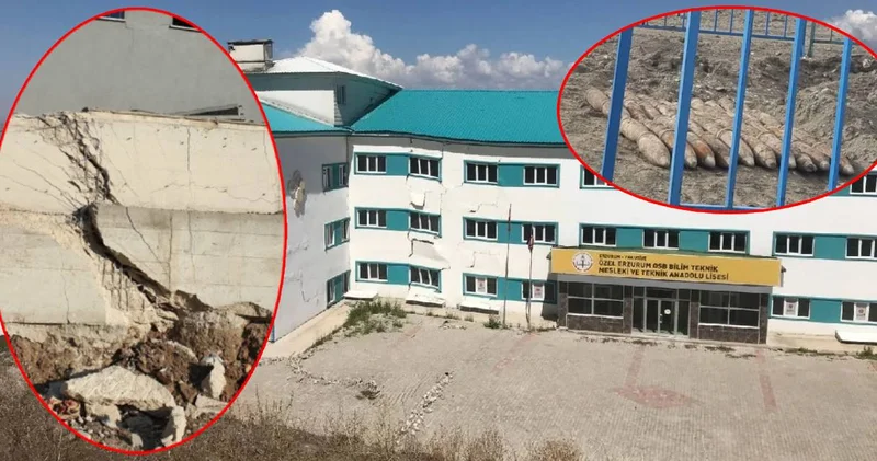 Yüzlercesi toprağa gömülü halde bulundu! İmha sırasında bölgedeki fabrika ve teknik lisede hasar oluştu