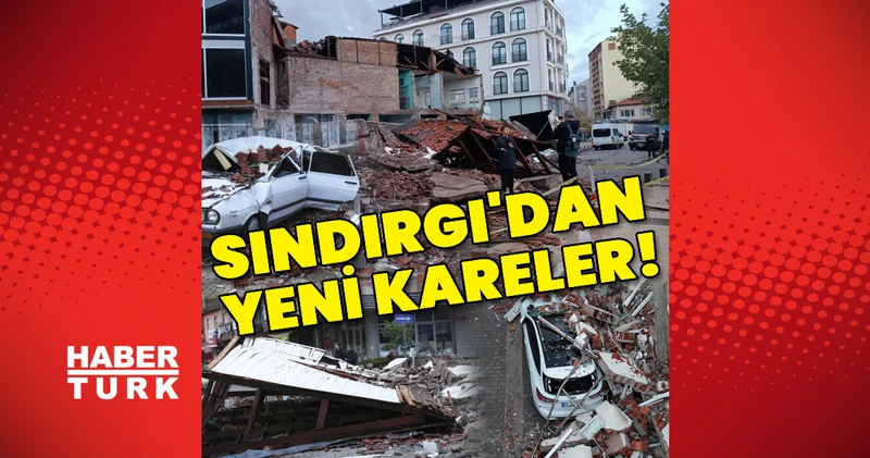 Sındırgı dan yeni kareler! Son dakika Balıkesir deprem! Son dakika haberleri