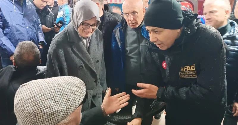 Bakan Yerlikaya, deprem bölgesinde incelemelerde bulundu