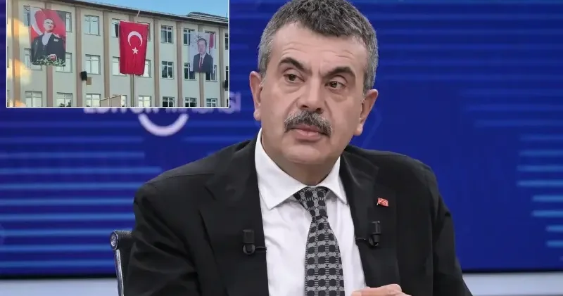 Bakan Tekin tartışmalara noktayı koydu: Okullarda Cumhurbaşkanı Erdoğan ın posterinin asılması hukuki zorunluluk Gündem Haberleri