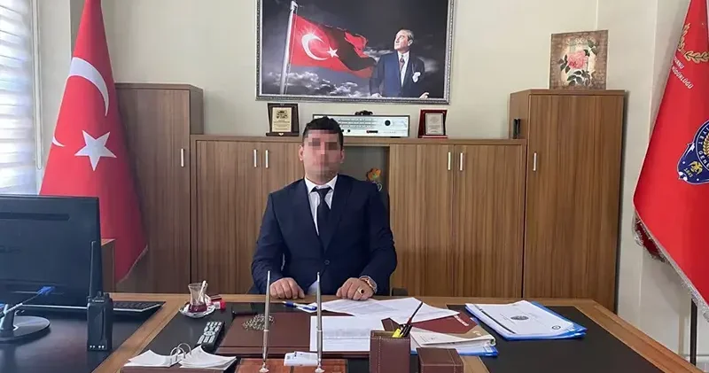 İlçe emniyet müdürü, 3 aylık eşine şiddet uyguladığı gerekçesiyle tutuklandı