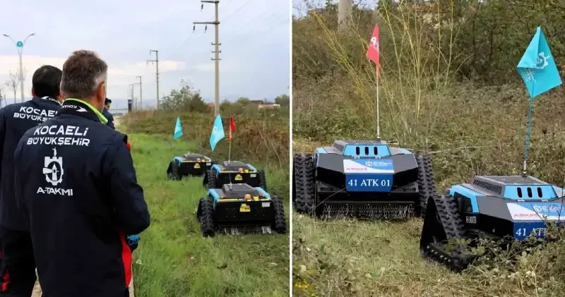 Dar alanların yeni gücü: Çalı Canavarı! Akıllı robot gibi çalışıyor Kocaeli Haberleri