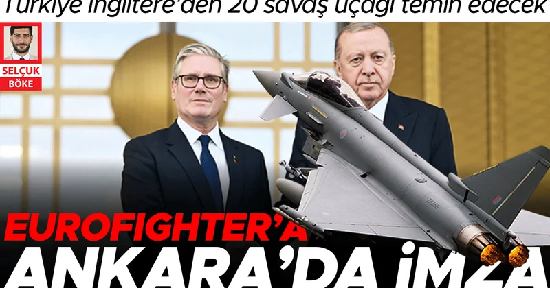 20 Eurofighter için imza atıldı
