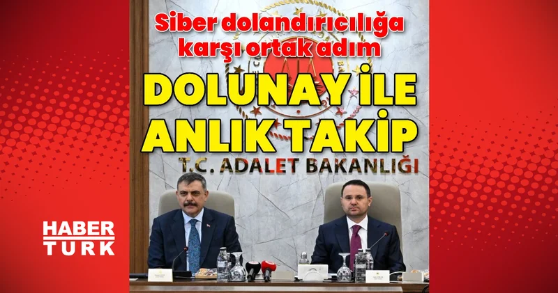 Bakan Gürlek, DOLUNAY Projesi ile dolandırıcılık gelirlerinin izleneceğini açıkladı