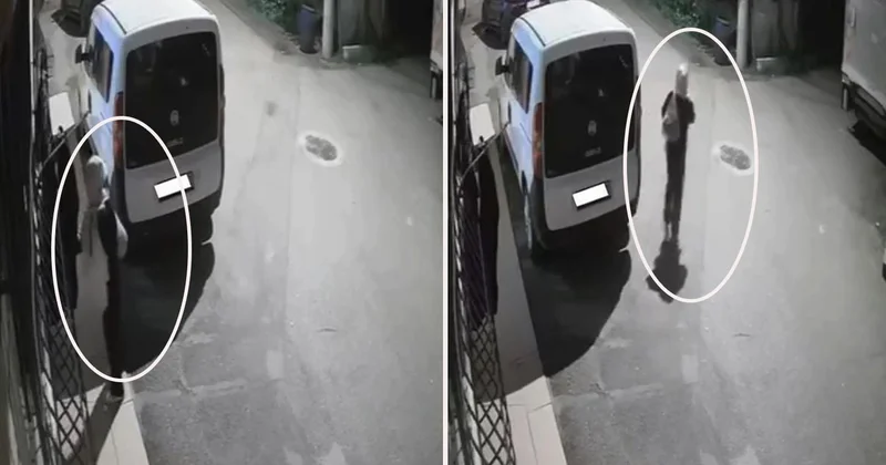 Pazardan alışveriş yapar gibi kıyafet seçti! Kameralar kayıttaydı