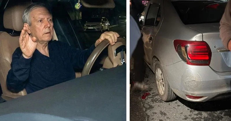 Aziz Yıldırım ın kaza yaptıktan sonra durmadığını gören taraftarın tepkisi olay oldu