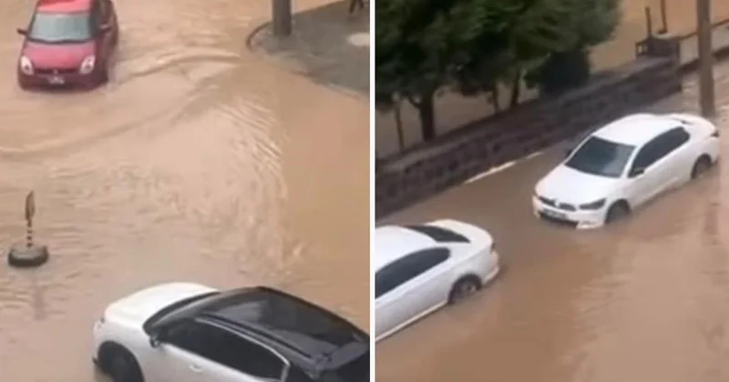 Gaziantep te sağanak otoyolda ve kent merkezinde yaralanmalı kazalara yol açtı