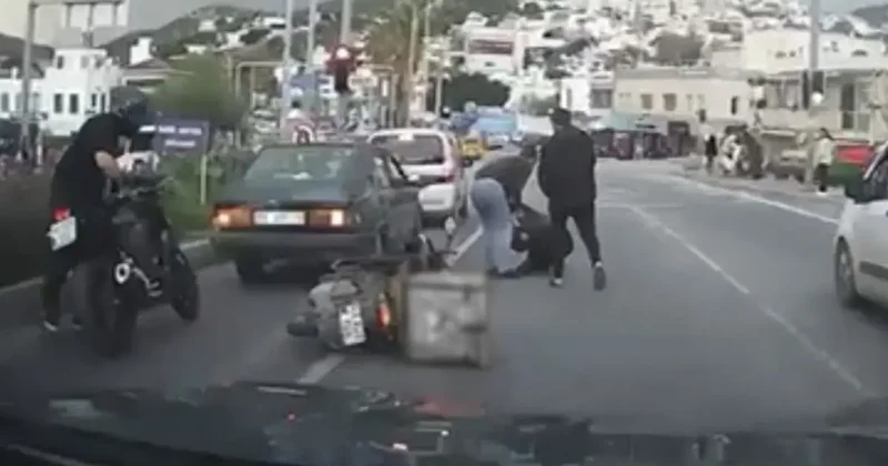 Bodrum’da kuryeyi yol ortasında darbettiler, 360 bin TL ceza yediler