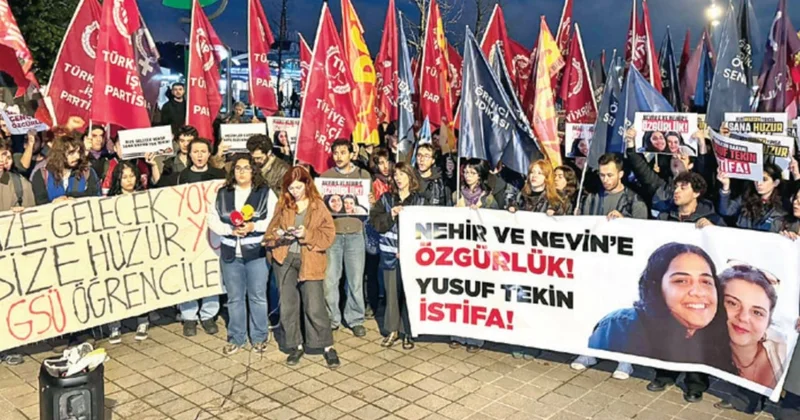 Her üniversiteye aynı pankart asılıyor Sözcü Gazetesi