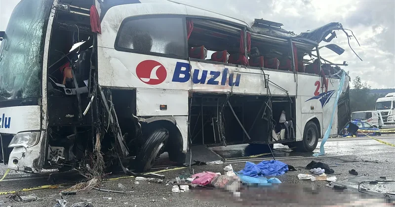 1 kişinin öldüğü, 8 kişinin yaralandığı otobüs kazasında sürücü hakkında karar