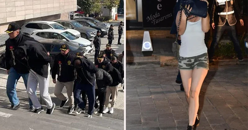 Fuhuş operasyonunda dudak uçuklatan detay! 148 milyon TL lik trafik