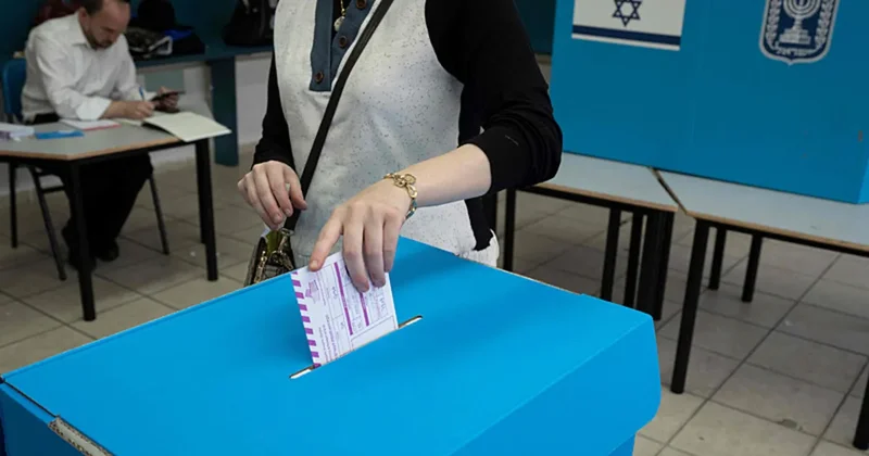 İsrail de gündem seçim: Oy verme işlemleri sona erdi!