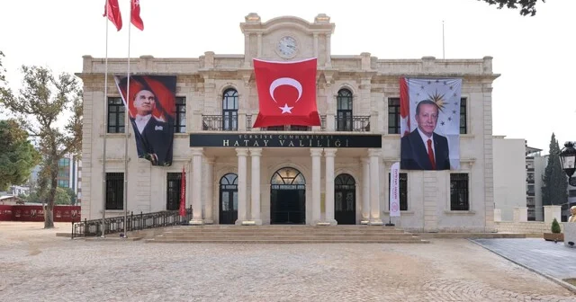 Depremde zarar gören Hatay ın 98 yıllık tarihi valilik binası yeniden inşa edildi Hatay Haber Habertürk Yerel Haberler