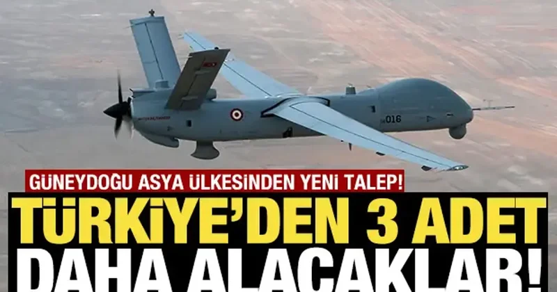 Asya ülkesinden yeni talep! Türkiye den 3 adet daha alacaklar