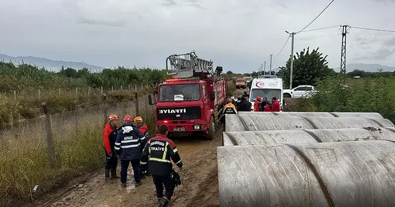 Aydın da kanalizasyon kazısında toprak kaydı; 1 ölü