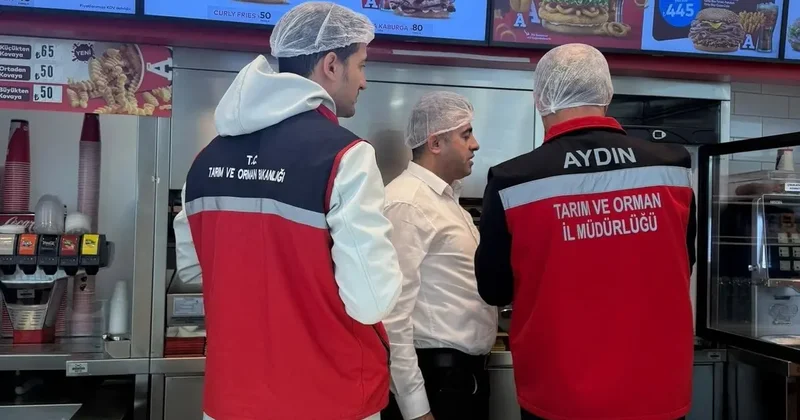 Menülerdeki kalori bilgileri de denetlendi