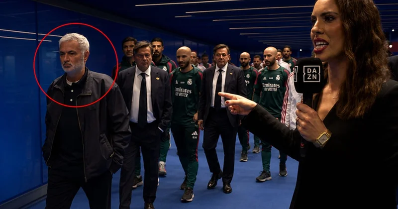 Jose Mourinho kameralara fena yakalandı Sözcü Gazetesi