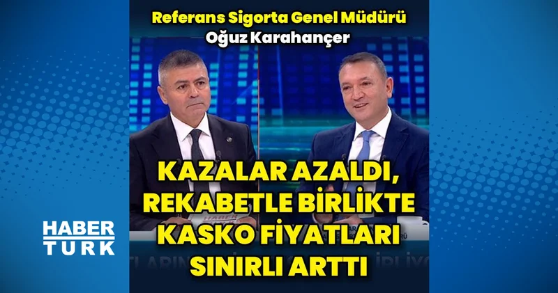 Kazalar azaldı, rekabetle birlikte kasko fiyatları sınırlı arttı